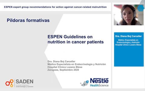 recommendations for action agains cancer-related malnutrition