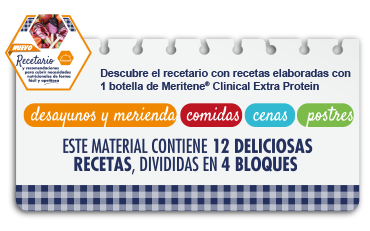 Recetas elaboradas con Meritene® Clinical Extra Protein