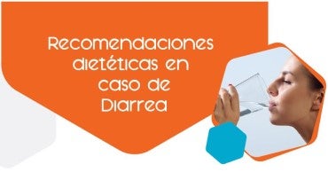 Recomendaciones dietéticas en caso de Diarrea